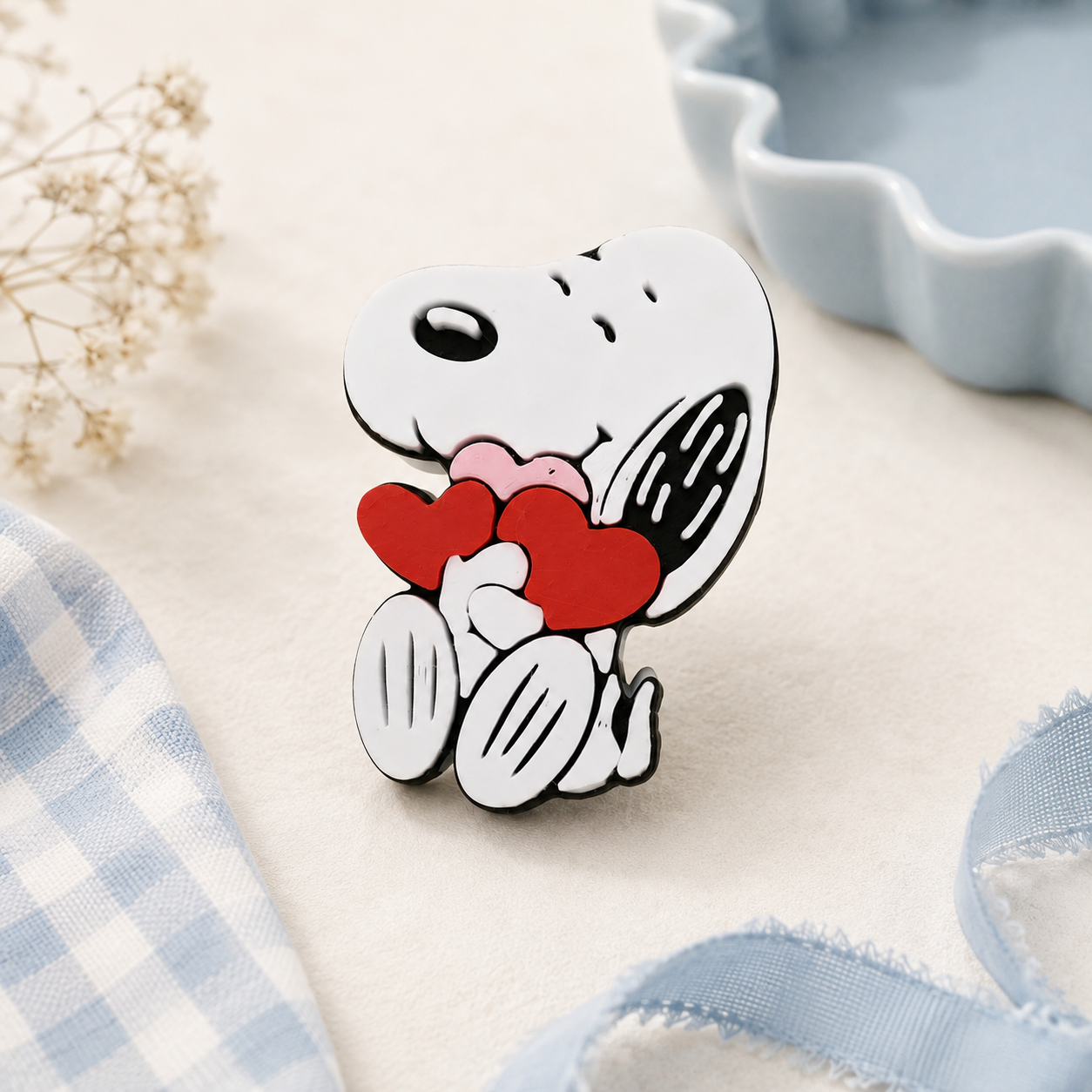 Snoopy Valentine Straw Topper 🎀❤️
