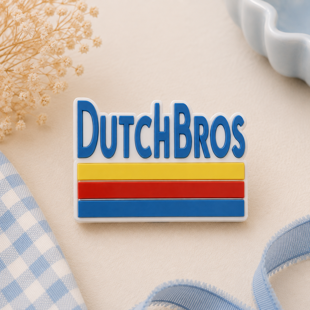 Dutch Bros Inspired Straw Topper | 3D Printed Cup Accessory ☕️💙